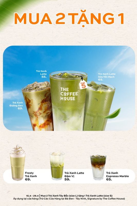 Mã giảm giá the coffee house